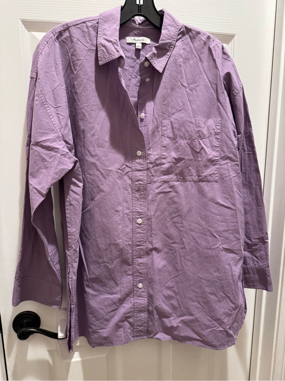 Madewell Lavender Casual Button-Down Shirt for Men